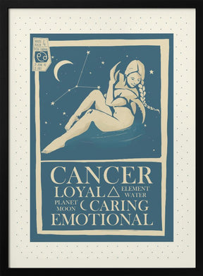 Cancer Zodiac Poster Poster