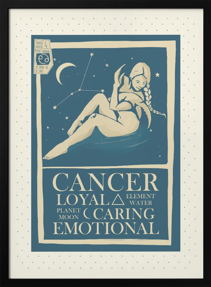 Cancer Zodiac Poster Poster