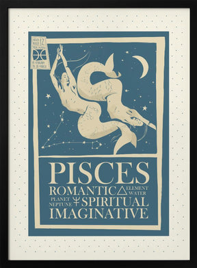 Pisces Print Poster