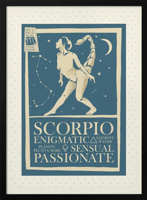 Scorpio Print Poster