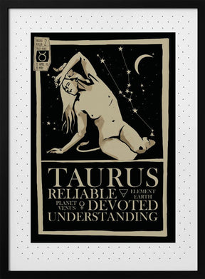 Taurus Print Poster