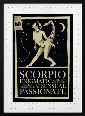 Scorpio Print Poster