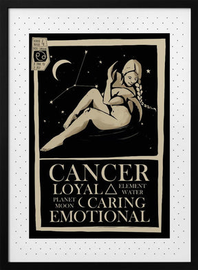 Cancer Zodiac Poster Poster