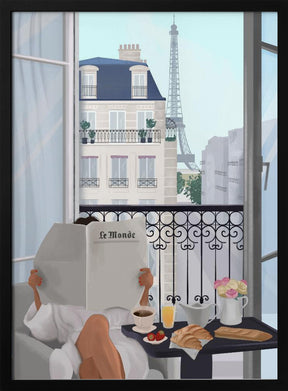 Paris Balcony Poster