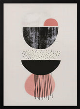 Abstract Minimalist Shapes No 5 Poster