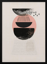 Abstract Minimalist Shapes No 8 Poster