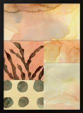 Watercolor abstract composition 9 Poster