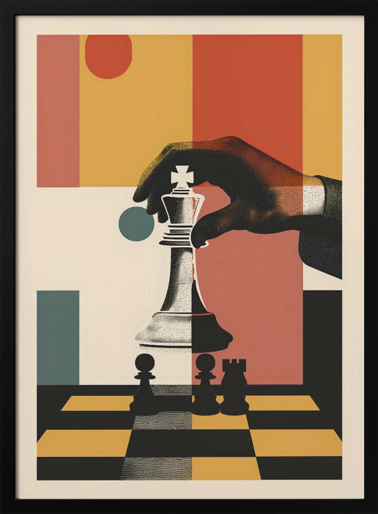 The Chess Player Poster