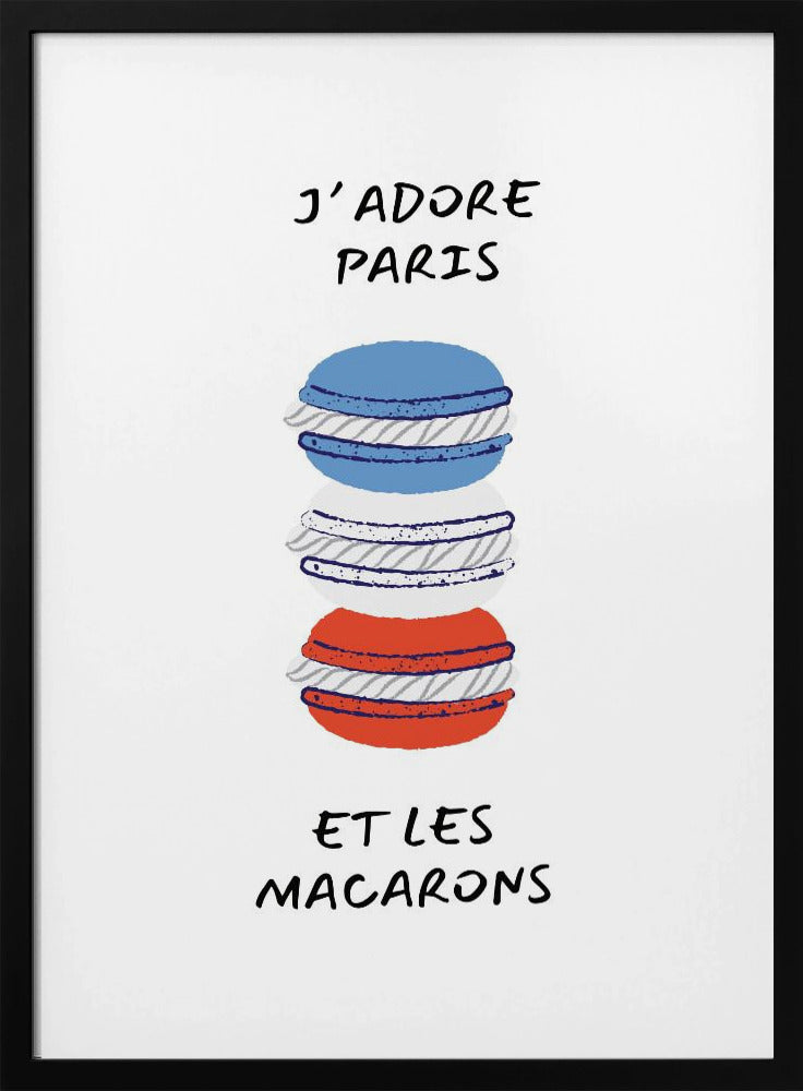 J´adore Paris Poster