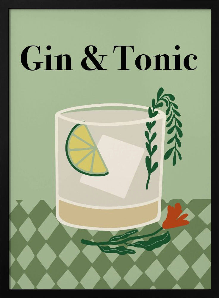 Gin & Tonic Poster