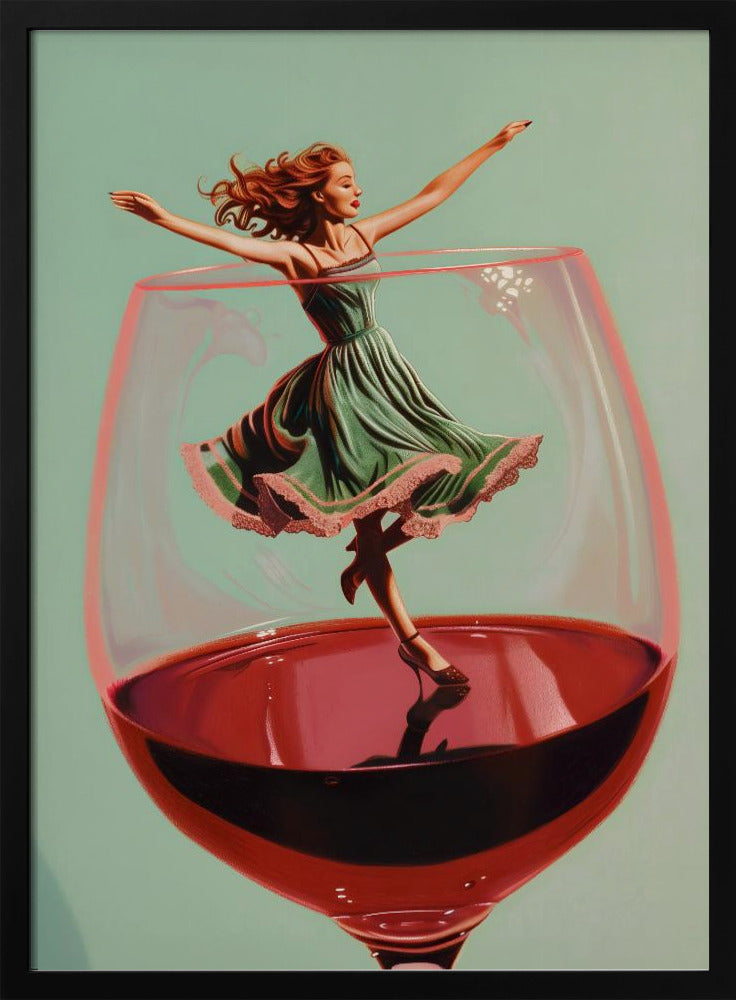 Wine Dance Poster