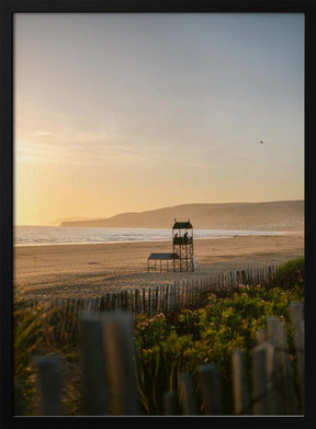 Moroccan Coast Sunset Poster