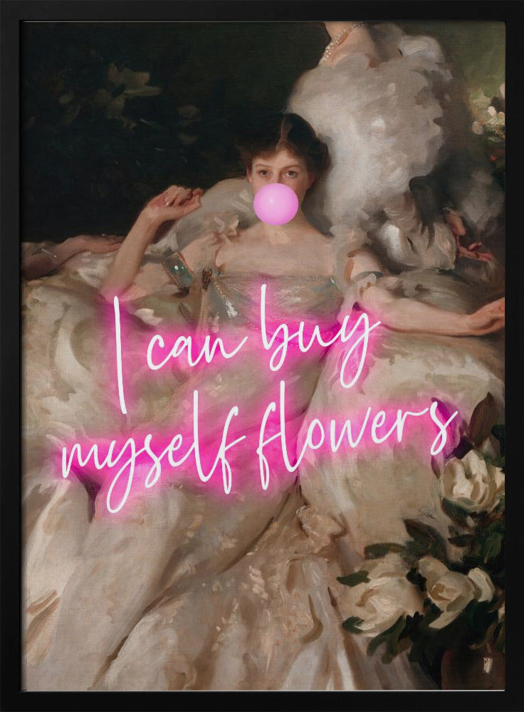 Buymyselfflowers6 Ratioiso Poster