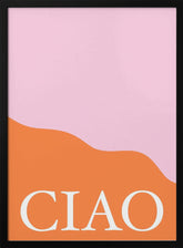 Ciaopinkorange Ratioiso Poster