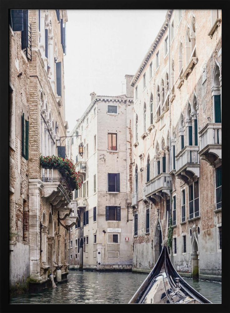 Venice Gondols and Houses