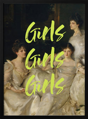 Girlsgirlsgirlsyellow Ratioiso Poster