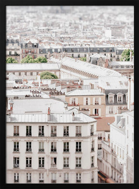 Parisrooftopsv Ratioiso Poster