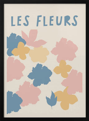 Lesfleursblue Ratio2x3 Poster