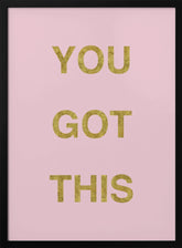 Yougotthispinkgold Ratioiso Poster