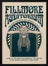 Fillmore Auditorium Psychedelic Poster