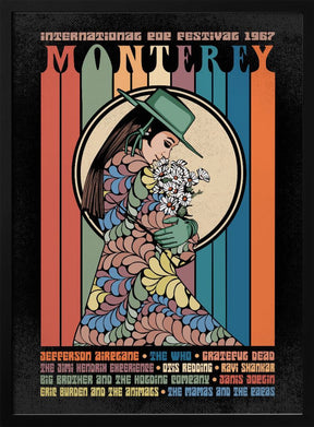 Monterey Pop Festival Poster