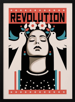 Revolution Activist Peace Poster