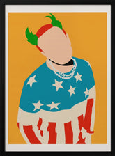 Keith Flint Minimalist Pop Art Poster