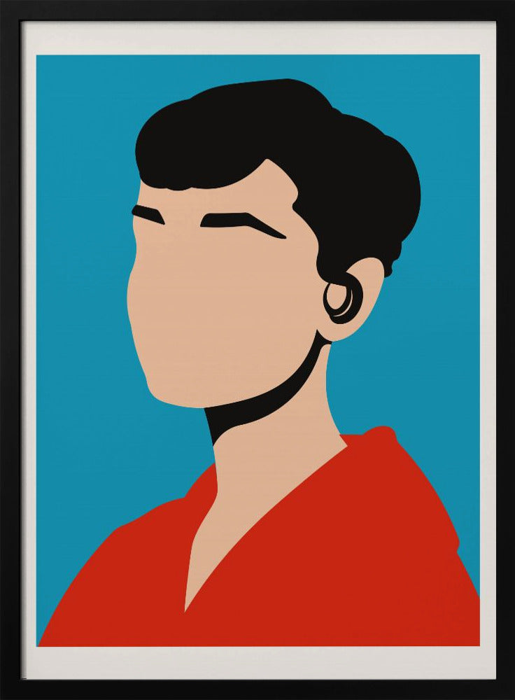 Audrey Hepburn Minimalist Pop Art Poster