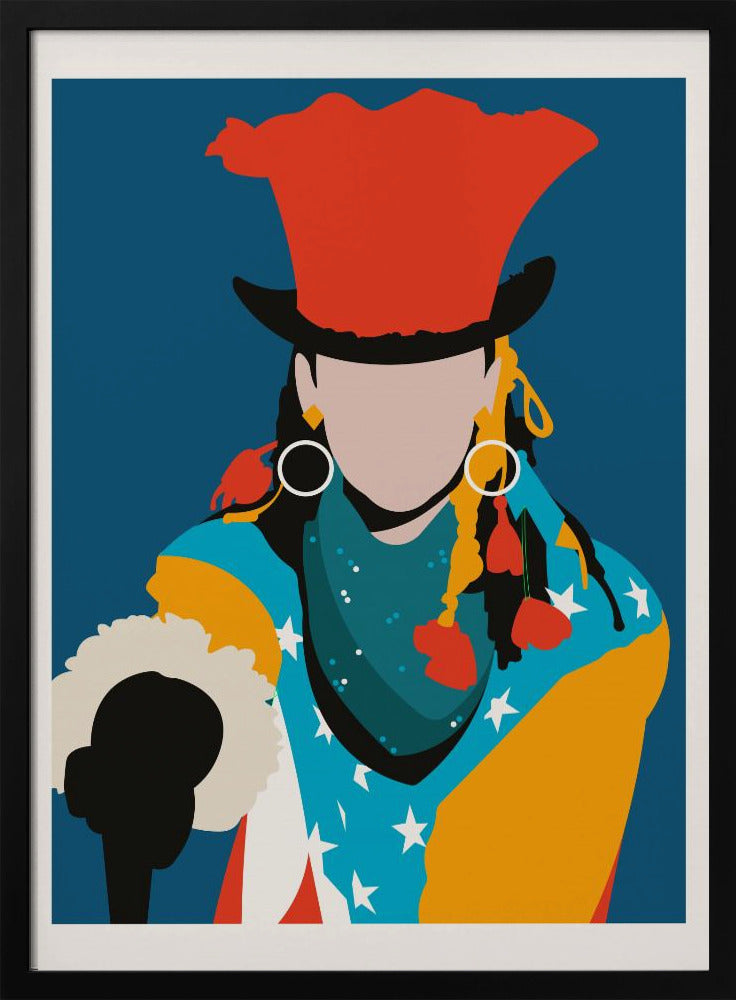 Boy George Minimalist Pop Art Poster