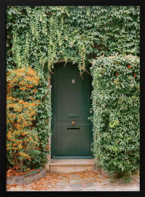 Ivy Covered House In Montmartre Paris Poster