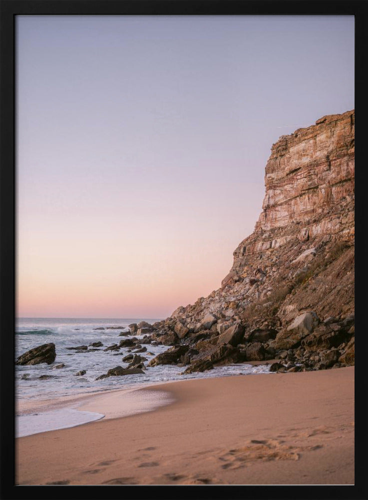 Pastel Portugal Coast Poster