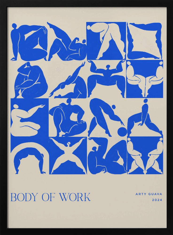 Body of Work (blue) Poster