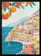 Positano Coast Italy Poster