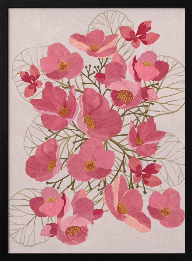 Japanese Quince Poster