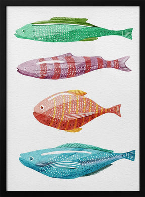 Colorful Fish Poster