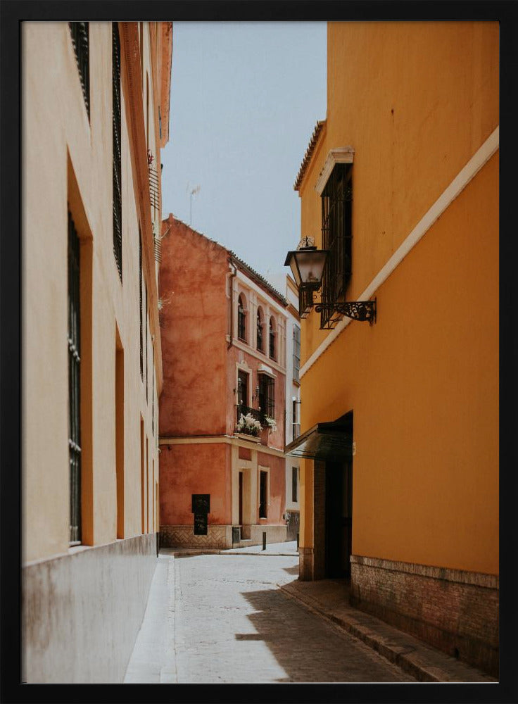 Terracotta Street Poster