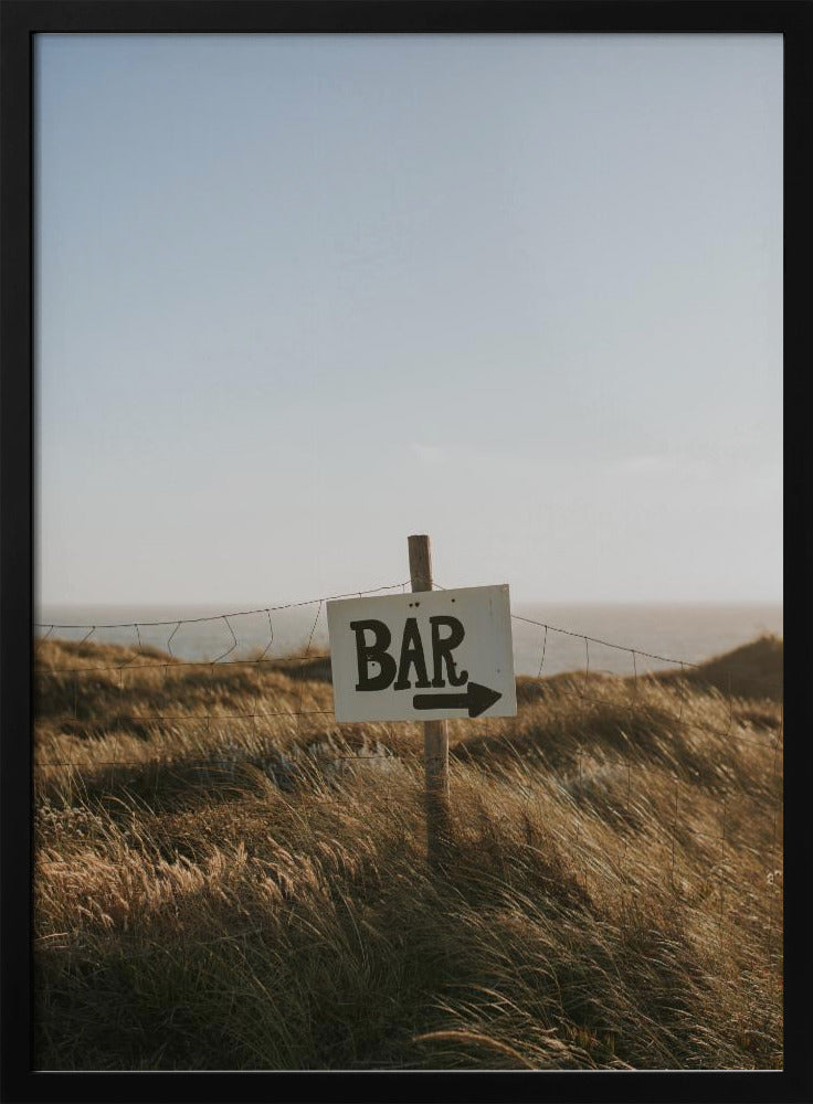 Beach Bar Poster