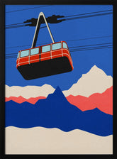 Ski Mountains Poster