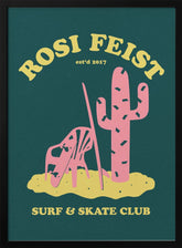 Rosi Feist Surf and Skate Club Poster