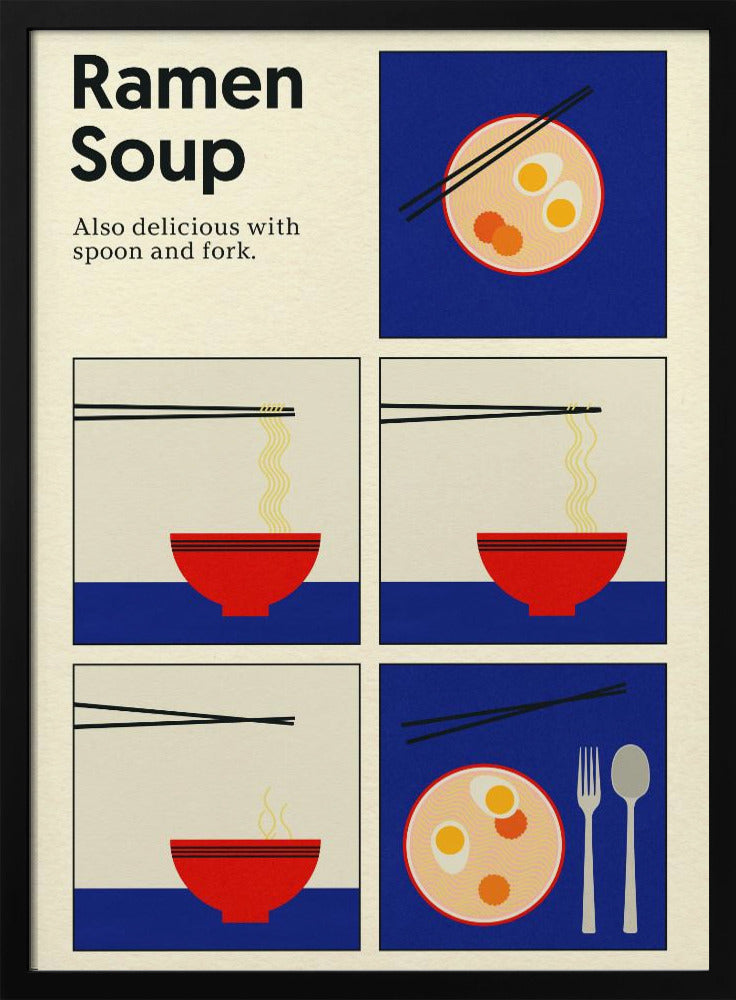 Poster Ramen Soup Poster