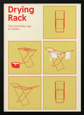 Poster Drying Rack Poster