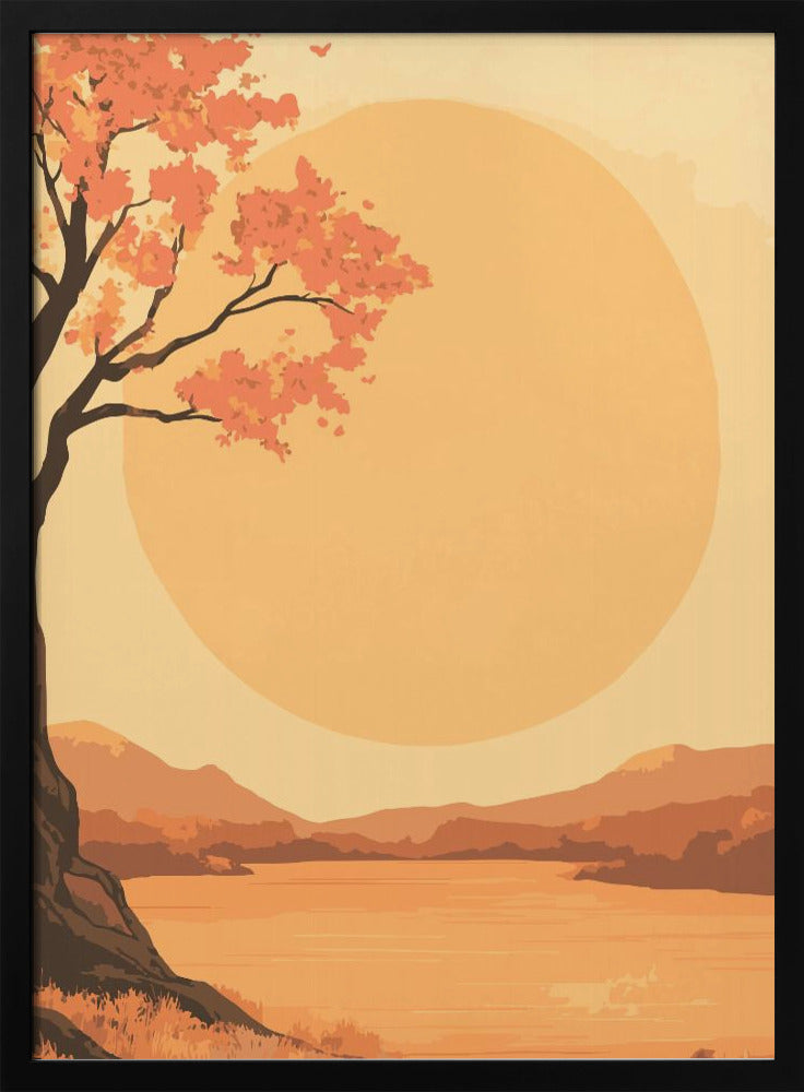 Tree In Bloom Poster