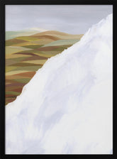 Landscape and snow Poster