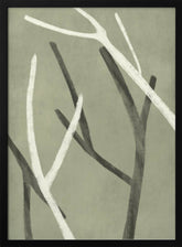 Twigs On Sage Green 2 Poster