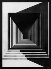 Abstract Hallway Poster