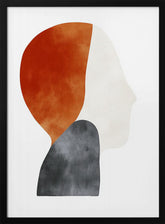 Abstract Minimalist Shapes No 2 Poster