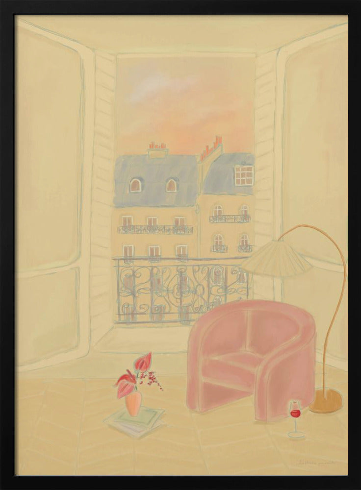 Cozy Paris Apartment Poster