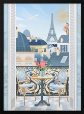 Paris Terrace Poster