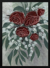 Zeldah red roses Poster