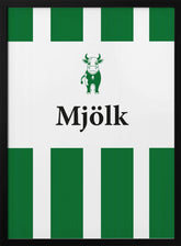 Mjölk Röd Poster